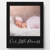 Erstellen Sie Ihr eigenes Baby-Foto Personalisiert Fotoplatte (Vorderseite)