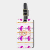 Erstellen Sie Ihr eigenes Baby Fun Lion Cub Textde Gepäckanhänger (Vorderseite vertikal)