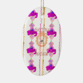 Erstellen Sie Ihr eigenes Baby Fun Lion Cub Textde Keramikornament (Rechts)