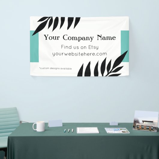 Erstellen Sie Ihr eigenes Banner für den Unternehm (Messeveranstaltung)