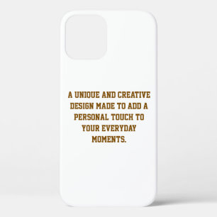 Erstellen Sie Ihr eigenes Barely There iPhone 12 P Case-Mate iPhone Hülle