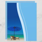 Erstellen Sie Ihr eigenes Beach Theme Blue (Vorne/Hinten)