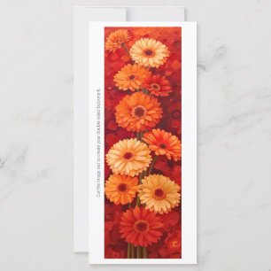 Erstellen Sie Ihr eigenes bemaltes Orange Gerberas