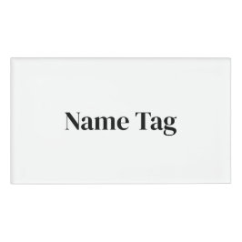 Erstellen Sie Ihr eigenes benutzerdefiniertes 3,5" Namenschild