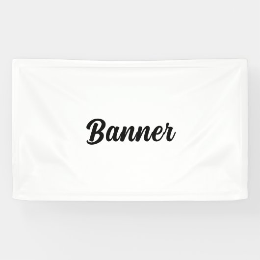 Erstellen Sie Ihr eigenes benutzerdefiniertes 3' x Banner (Horizontal)