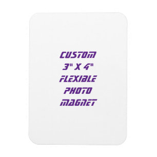 Erstellen Sie Ihr eigenes benutzerdefiniertes 3" x Magnet