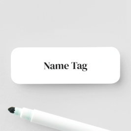 Erstellen Sie Ihr eigenes benutzerdefiniertes 3" x Namensschild