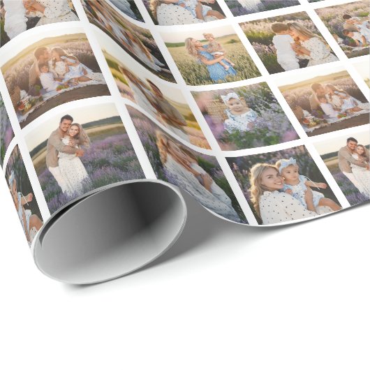 Erstellen Sie Ihr eigenes benutzerdefiniertes 9-Fo Geschenkpapier (Rolleneckpunkt)