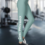 Erstellen Sie Ihr eigenes benutzerdefiniertes Aqua Leggings<br><div class="desc">Erstellen Sie Ihre eigenen Aquamarinen Leggings.</div>