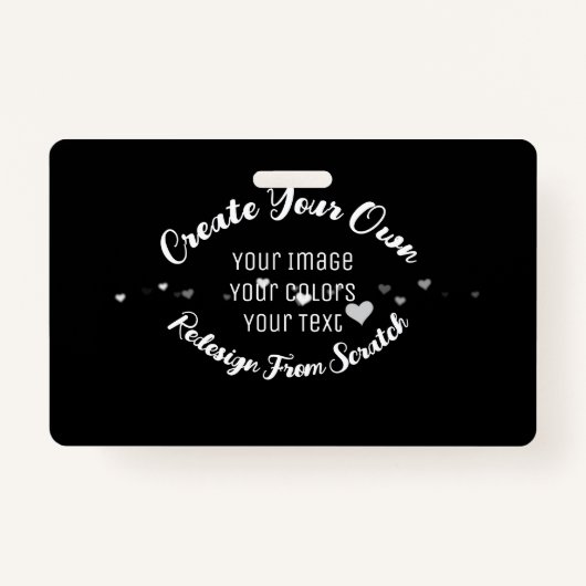 Erstellen Sie Ihr eigenes benutzerdefiniertes Bild Ausweis (Vorderseite)