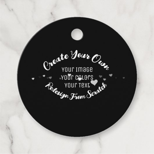 Erstellen Sie Ihr eigenes benutzerdefiniertes Bild Geschenkanhänger (Vorderseite)