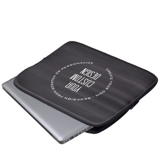 Erstellen Sie Ihr eigenes benutzerdefiniertes Bild Laptopschutzhülle (Vorne Knopf)