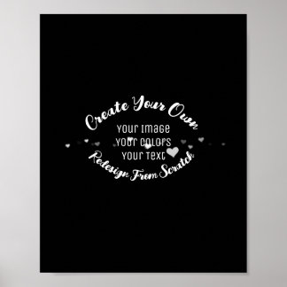 Erstellen Sie Ihr eigenes benutzerdefiniertes Bild Poster