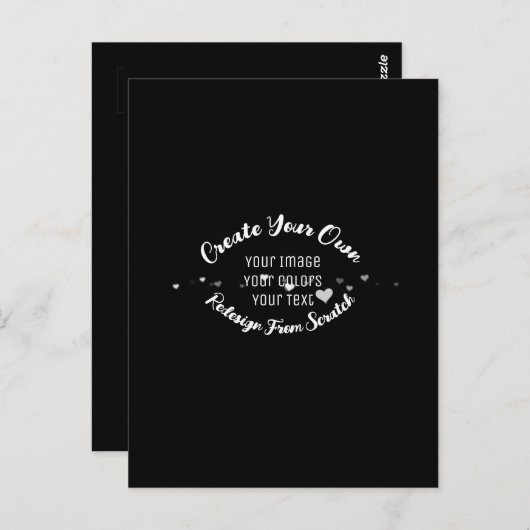 Erstellen Sie Ihr eigenes benutzerdefiniertes Bild Postkarte (Vorne/Hinten)