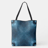 Erstellen Sie Ihr eigenes benutzerdefiniertes blau Tasche (Rückseite)