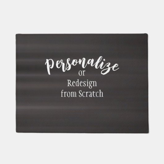 Erstellen Sie Ihr eigenes benutzerdefiniertes Desi Fußmatte (Vorderseite)