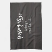 Erstellen Sie Ihr eigenes benutzerdefiniertes Desi Geschirrtuch (Vertikal)