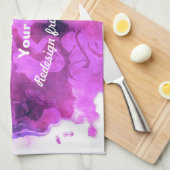 Erstellen Sie Ihr eigenes benutzerdefiniertes Desi Geschirrtuch (Viertel Falte)