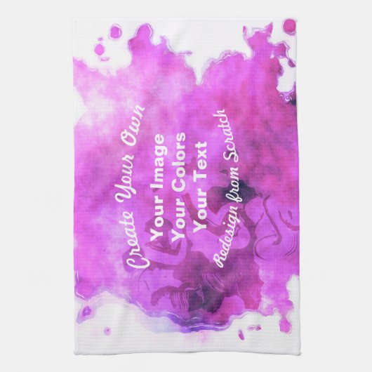 Erstellen Sie Ihr eigenes benutzerdefiniertes Desi Geschirrtuch (Vertikal)