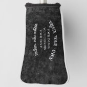 Erstellen Sie Ihr eigenes benutzerdefiniertes Desi Golf Headcover (Rotieren 90)