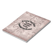 Erstellen Sie Ihr eigenes benutzerdefiniertes Desi Notizblock (Rotiert)