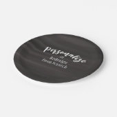 Erstellen Sie Ihr eigenes benutzerdefiniertes Desi Pappteller (Schrägansicht)