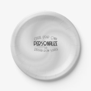Erstellen Sie Ihr eigenes benutzerdefiniertes Desi Pappteller
