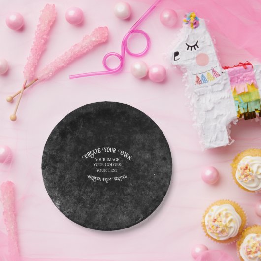 Erstellen Sie Ihr eigenes benutzerdefiniertes Desi Pappteller (Party)