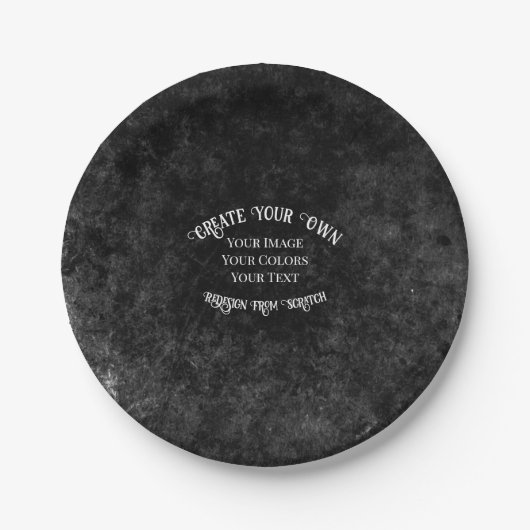 Erstellen Sie Ihr eigenes benutzerdefiniertes Desi Pappteller (Vorderseite)