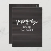 Erstellen Sie Ihr eigenes benutzerdefiniertes Desi Postkarte (Vorne/Hinten)
