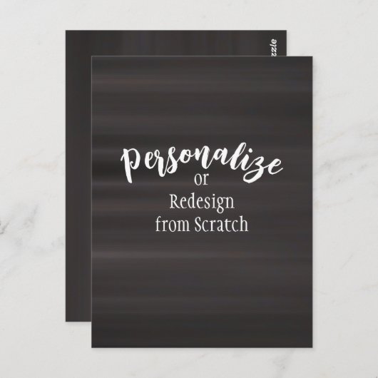 Erstellen Sie Ihr eigenes benutzerdefiniertes Desi Postkarte (Vorne/Hinten)