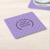 Erstellen Sie Ihr eigenes benutzerdefiniertes Desi Rechteckiger Pappuntersetzer (angewinkelt)