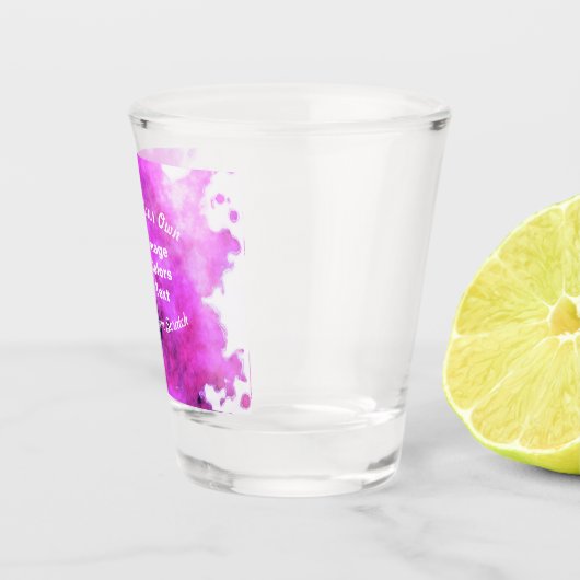 Erstellen Sie Ihr eigenes benutzerdefiniertes Desi Schnapsglas (Rechts)