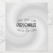 Erstellen Sie Ihr eigenes benutzerdefiniertes Desi Weinetikett (Einzelnes Label)