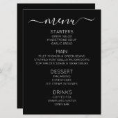 Erstellen Sie Ihr eigenes benutzerdefiniertes Erei Menükarte (Vorne/Hinten)