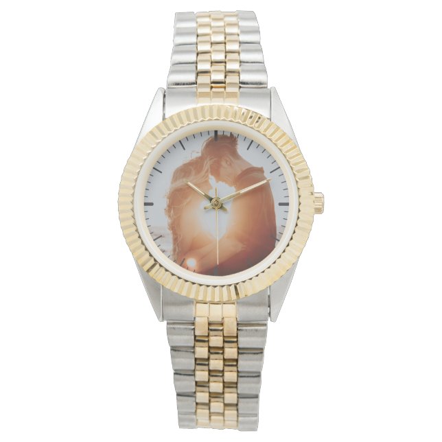 Erstellen Sie Ihr eigenes benutzerdefiniertes Foto Armbanduhr (Vorderseite)