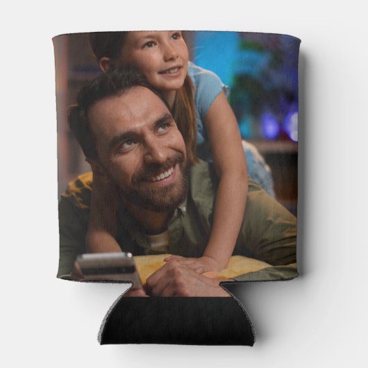 Erstellen Sie Ihr eigenes benutzerdefiniertes Foto Dosenkühler (Rückseite)