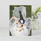 Erstellen Sie Ihr eigenes benutzerdefiniertes Foto Einladung (Stehend Vorderseite)