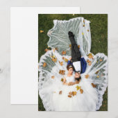 Erstellen Sie Ihr eigenes benutzerdefiniertes Foto Einladung (Vorne/Hinten)