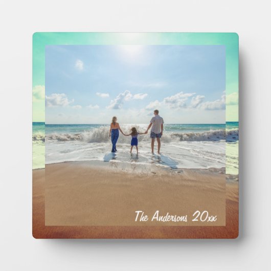 Erstellen Sie Ihr eigenes benutzerdefiniertes Foto Fotoplatte (Vorderseite)