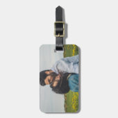 Erstellen Sie Ihr eigenes benutzerdefiniertes Foto Gepäckanhänger (Vorderseite vertikal)