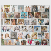 Erstellen Sie Ihr eigenes benutzerdefiniertes Foto Geschenkpapier (Flach)