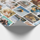 Erstellen Sie Ihr eigenes benutzerdefiniertes Foto Geschenkpapier (Ecke)