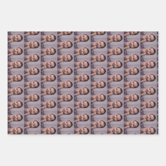 Erstellen Sie Ihr eigenes benutzerdefiniertes Foto Geschenkpapier Set (Vorderseite 3)