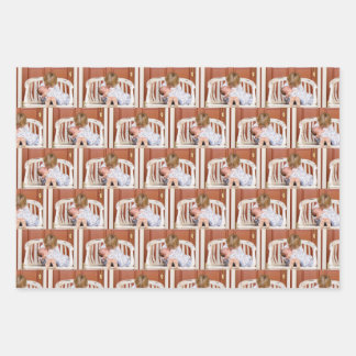 Erstellen Sie Ihr eigenes benutzerdefiniertes Foto Geschenkpapier Set