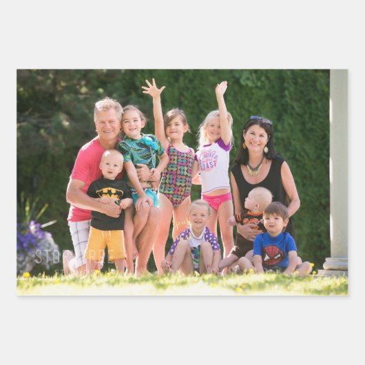 Erstellen Sie Ihr eigenes benutzerdefiniertes Foto Geschenkpapier Set (Vorderseite 3)