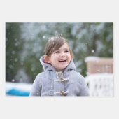 Erstellen Sie Ihr eigenes benutzerdefiniertes Foto Geschenkpapier Set (Vorderseite 2)