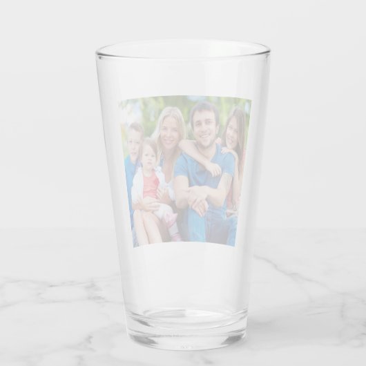 Erstellen Sie Ihr eigenes benutzerdefiniertes Foto Glas (Rückseite)