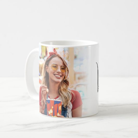 Erstellen Sie Ihr eigenes benutzerdefiniertes Foto Kaffeetasse (Vorderseite Links)