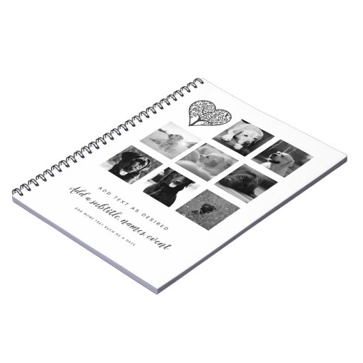 Erstellen Sie Ihr eigenes benutzerdefiniertes Foto Notizblock (Linke Seite)